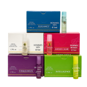 Collection Parfums de Poche Sans Alcool (3 ml / 5 ml) – 12 pieces