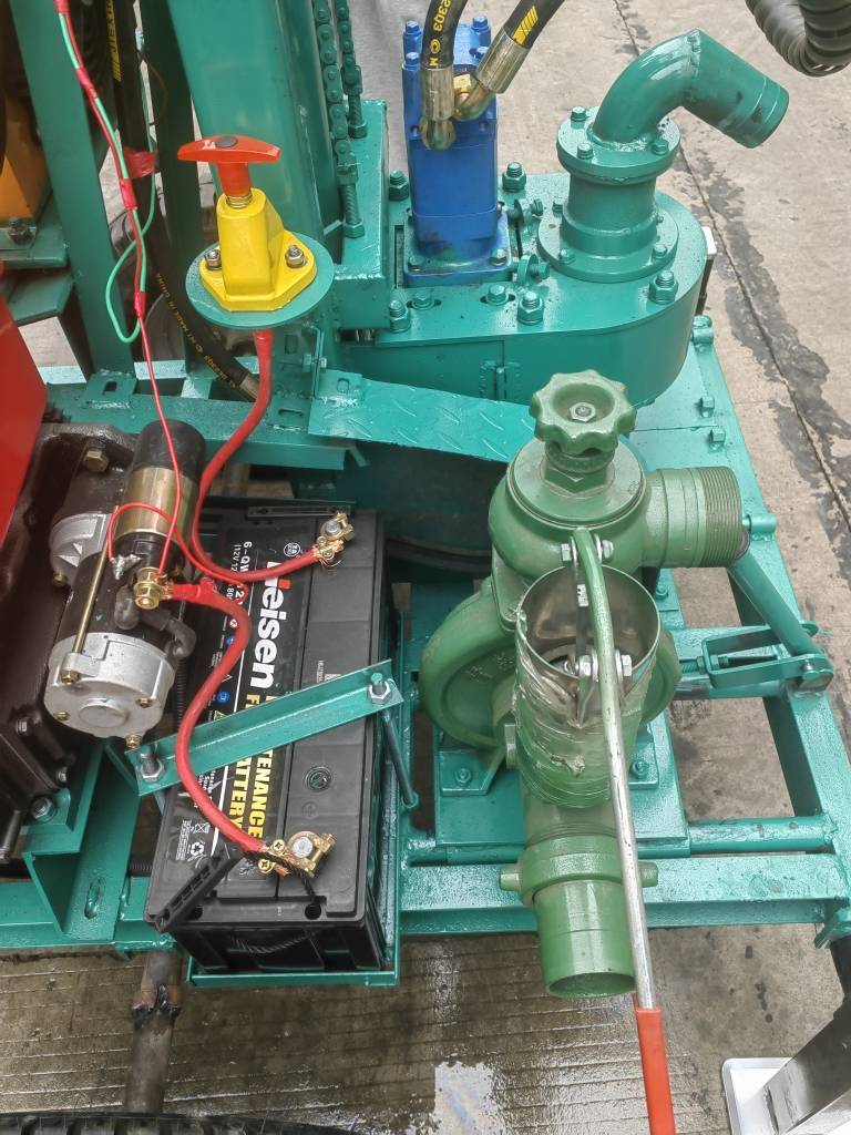 Foreuse hydraulique diesel 25 CV pour puits d'eau, – Image 4