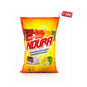 Détergent en Poudre Noura Multi-Usage Économique (10 kg)