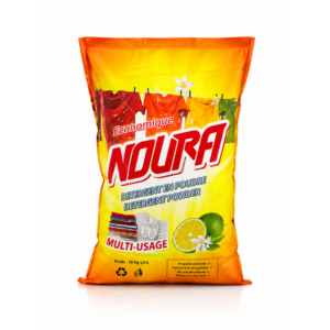 Détergent en Poudre NOURA Multi-Usage – 10 kg (Parfum Citron & Fleur d'Oranger)