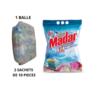Poudre à Laver Madar OXI Plus 3x1 (1kg)