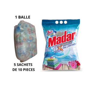 Poudre à Laver Madar OXI Plus 3x1 (500 gr)